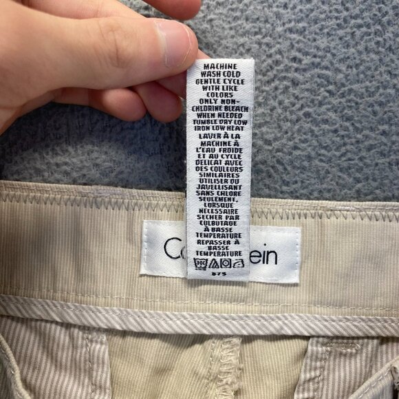 Calvin Klein,Pants Mens Size 32X32,Tan,Cotton,Straigh Leg - Picture 7 of 8